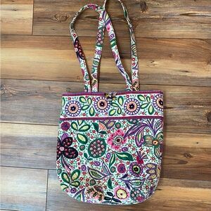 Vera Bradley Colorful Floral Shoulder Bag